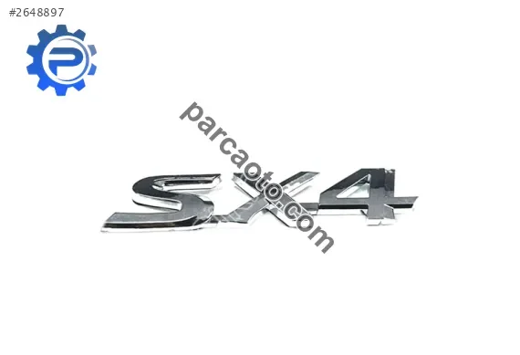 Suzuki Yazı Sx4 07-13 Arka (Sx4 Yazısı)