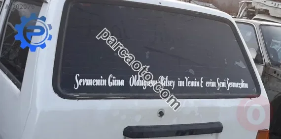 1992 model tofaş kartal çıkma bagaj camı