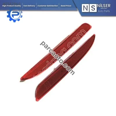Mazda 3 Sedan 2010-2011 Arka Tampon Reflektörü Sağ-Sol TAKIM