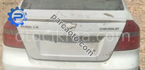 2011 model chevrolet aveo ls çıkma bagaj kapağı