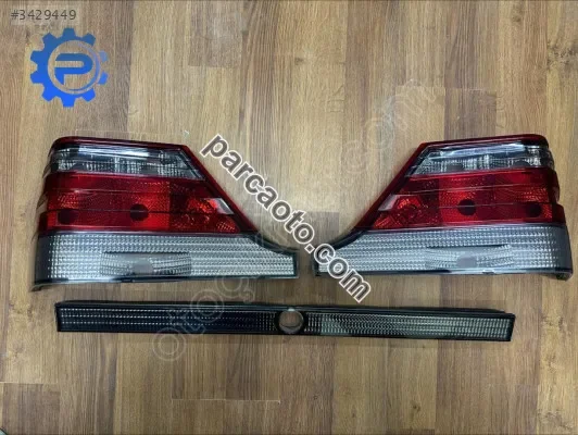 Mercedes W140 Komple Stop Lambası Set Kristal Füme 1995-1998