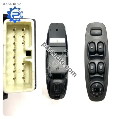 Hyundaı Düğme Cam Açma Accent 02-05 Ön Sol (Ayna Kumandalı)
