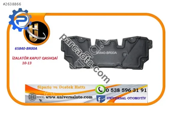 Nissan İzalatör Kaput Qashqaı 10-13