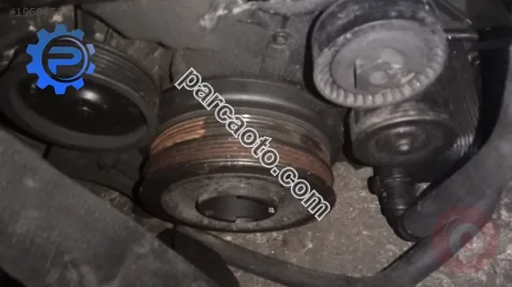 Bmw X5 3.0 dizel krank kasnağı çıkma
