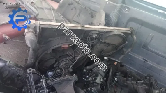 Fiat scudo 1.9 turbosuz radyatör seti fan