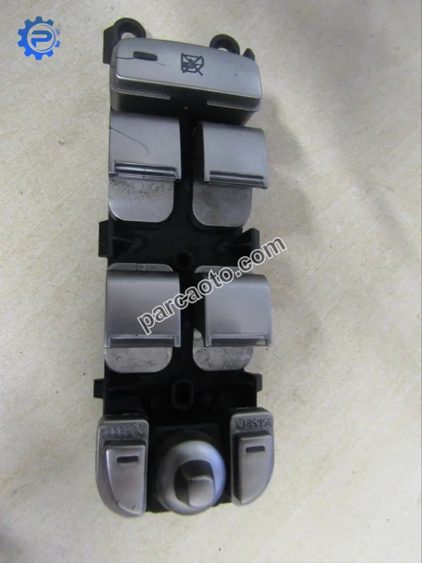 Jaguar XF 2008 2015 Orijinal Çıkma Sol Ön Cam Açma Kapama Düğmesi 8W93-14540-AC 8W9314540AC C2Z16075