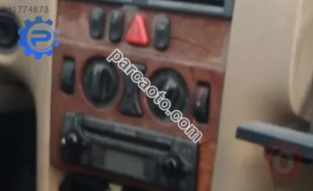 mercedes e-class w210 kedigöz çıkma klima kontrol paneli