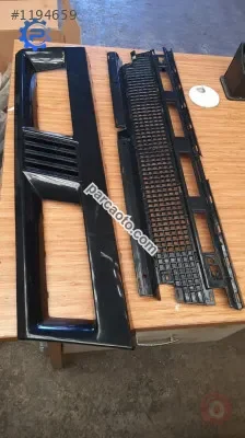 fiat tempra sıfır ön panjur siyah içli dışlı set