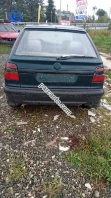 1996 model skoda felicia kesme arka kasa komple