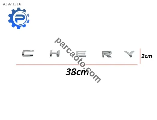 Chery Yazı Omoda 5 22-24 Arka (Chery Yazısı)