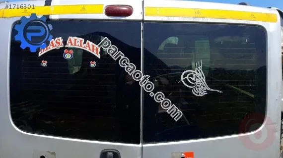 renault trafic çıkma bagaj camları