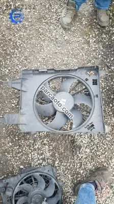 renault megane2 (04-08), scenic2 (03-08) radyatör fanı çıkma