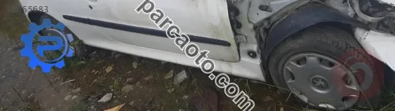 Peugeot 206 çıkma sağ jant lastik takımı