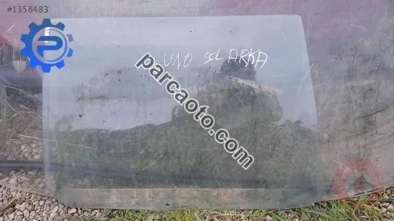 Fiat uno çıkma sol arka kapı camı