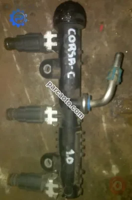 opel corsa c 1.0 çıkma benzin enjektör kütüğü