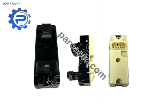 Isuzu Düğme Cam Açma D-max 04-12 Ön Sağ (Kilitlemeli)