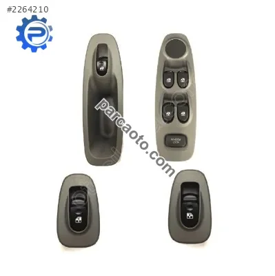 Hyundai Accent Cam Düğme Takım Set 4 Kapı 2003-2005