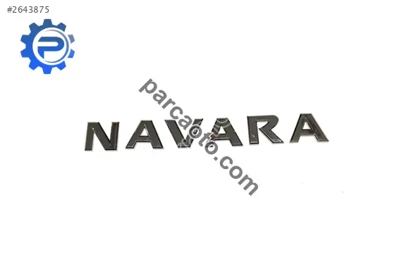 Nissan Yazı Navara 07-21 Arka (Navara Yazısı)