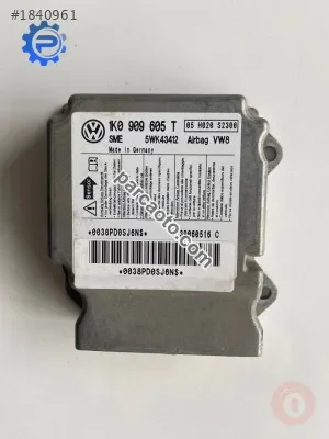 1k0909605t çıkma airbag beyni vw jetta golf skoda octacia