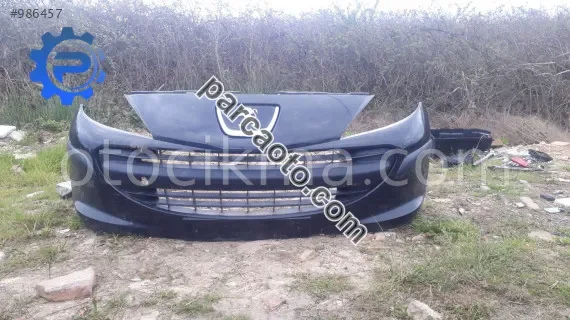 peugeot 207 çıkma dolu ön tampon