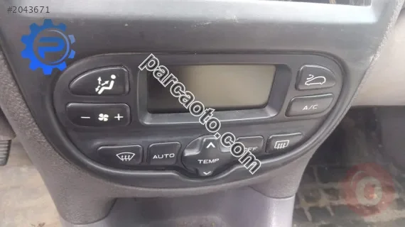 Pejo 206 klima kontrol paneli digital çıkma