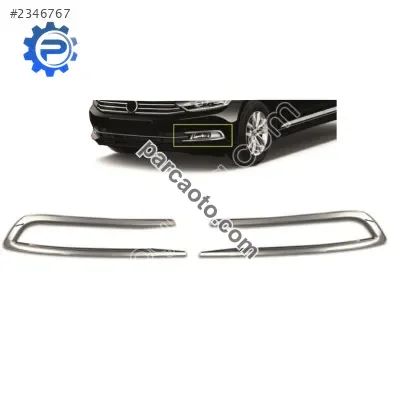 Vw Passat B8 Sağ Sol Krom Sis Far Çerçevesi Set 2015-2019