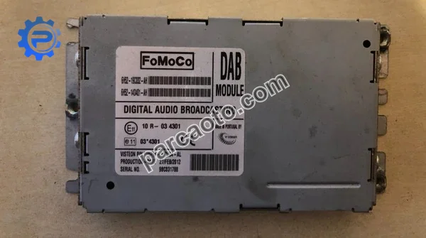 Jaguar XF 2008 2015 Orijinal Çıkma DAB Radyo Modülü 6H52-19C032-AH 6H5219C032AH C2Z23635