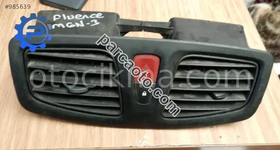 renault megane 3 çıkma havalandırma difüzör dörtlü flaşör