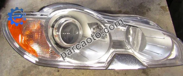 Jaguar XF 2008 2011 Orijinal Çıkma Sağ Ön Far Mercekli Halojen 8X23-13005-BD 8X2313005BD C2Z4647