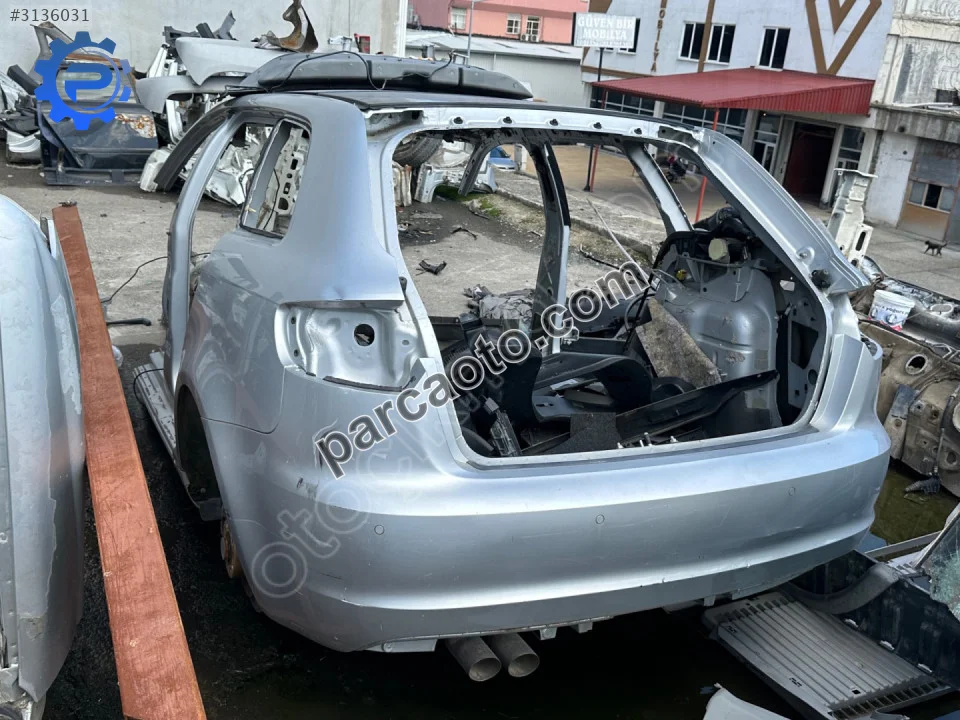 Audi A3 orijinal çıkma tampon arka, Samsun Tekkeköy