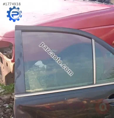 mercedes e-class w210 çıkma sol arka kapı camı