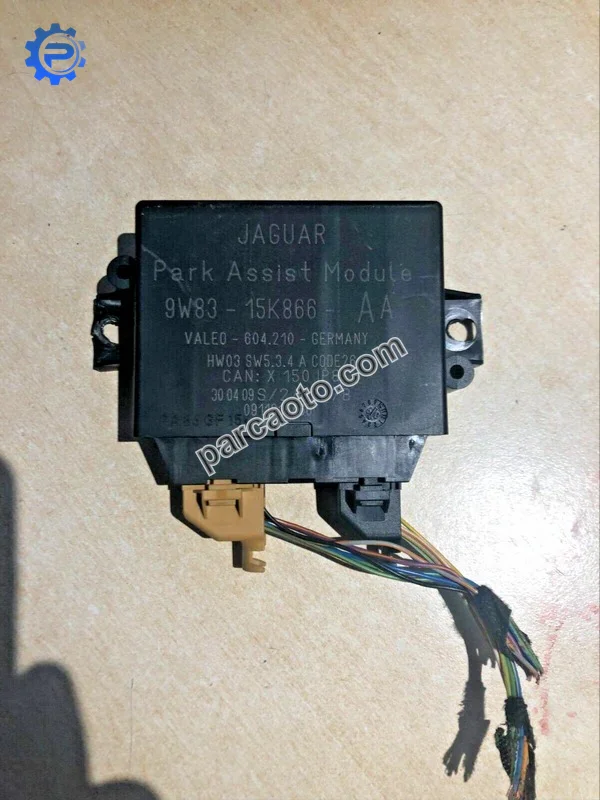 Jaguar XF 2008 - 2015 Orijinal Çıkma Park Sensörü Beyni 9W83-15K866-AA 9W8315K866AA C2Z12002